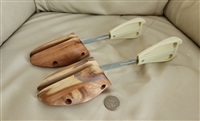 Vintage Palm Tree shoe stretcher 54 sz 9 women Rochester NY footwear comfort for home and travel use