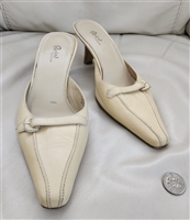Preview International tan color leather platform women shoes elegant accessories sz 7.5 US