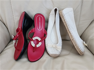 Vera Wang and Athena Alexander women comfortable shoes both sz 8