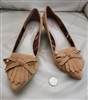 ANNE KLEIN slip on leather shoes sz 8 vintage collectible footwear
