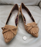 ANNE KLEIN slip on leather shoes sz 8 vintage collectible footwear