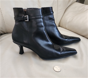 Antonio Melani Retro style women boots leather ankle boots