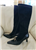 Peter Kaiser vintage leather and suede boots with medallion accent