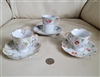 UCAGCO Japan vintage porcelain cups and saucers small collectible display
