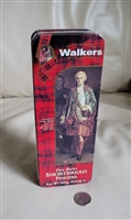 Walkers Pure Butter Shortbread fingers tin box home decor, barware display, gift idea for any occasion