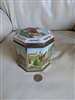 Octagonal Norinberg Lekuchenfabrik W Germany tin