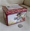 Nurnberger Elisen-Lebkuchen sortiert tin box storage West Germany.