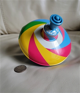 House of Marbles metal spinning top toy collectible vintage toys