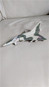 Diecast military airplane Mirage 2000 metal toys and decor