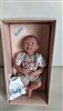vintage 1999 Daddys Babies Rusty miniature doll toy by Karen Germany