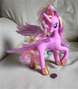 Talking My Little Pony Princess Cadance with light up wings