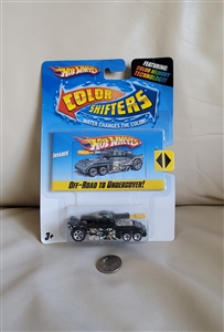 Hot Wheels 2008 Mattel Color Shifters INVADER vintage toys collectible display