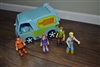 Scooby Doo Mystery machine van and figures collectible preowned toys for collection and daily use