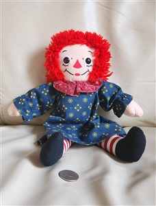 Raggedy Ann rag doll 1996 Hasbro toy