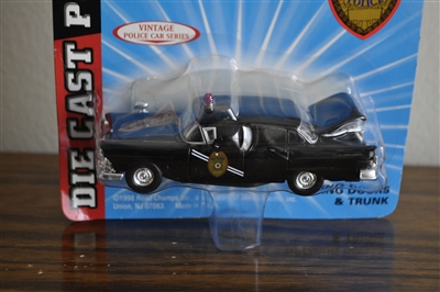 Police cars Road Champs Ford 1 to 43 scale 1998 collectible toys and display