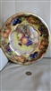 Vintage metal tole tray serving tray tin tray by DAHER decorative wear with fruit decor made in England 1971.