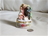 Nativity Scenery Porcelain Trinket Box Mary Joseph Baby Jesus storage decor
