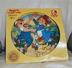 Raggedy Ann and Andy Happiness Album 1981 limited collectible vintage audio record player additions