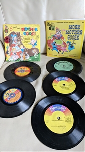 Mother Goose vinyl records 1953 and 1971