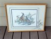 Lynn Bean Limited Edition Quail in Juniper Double Signed Wildlife Art 130/250