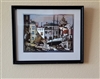 Lionel Barrymore nautical color etch foil art vintage multicolor wall decor and elegant gift for any occasion
