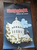 Original Nineteen Seventy Five American Air Lines Washington DC Travel Poster